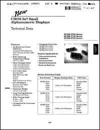 Click here to download HCMS2724 Datasheet