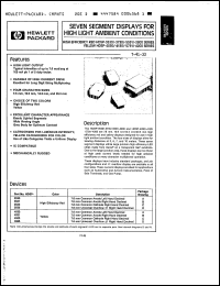 Click here to download HDSP3730 Datasheet