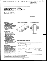 Click here to download HPMX2005 Datasheet