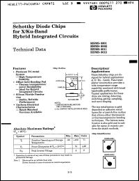 Click here to download HSMS8002 Datasheet
