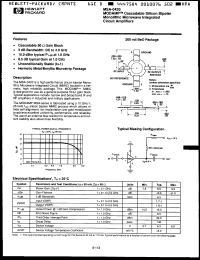 Click here to download MSA0420 Datasheet