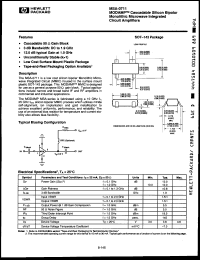 Click here to download MSA0711TR2 Datasheet