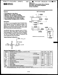 Click here to download MSA2111TR1 Datasheet