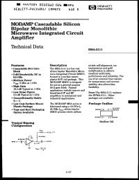 Click here to download MSA3111TR1 Datasheet