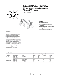 Click here to download HLMP-0805 Datasheet