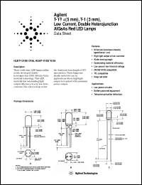 Click here to download HLMP-D155-100DH Datasheet