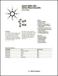 Click here to download HSMD-C265 Datasheet