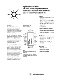 Click here to download ACPM-7891 Datasheet