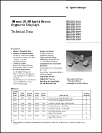 Click here to download HDSP-F4000000 Datasheet