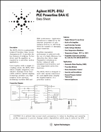 Click here to download HCPL-810J Datasheet