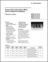 Click here to download HDSP-U513-00000 Datasheet