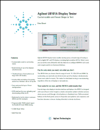 Click here to download U8101A Datasheet