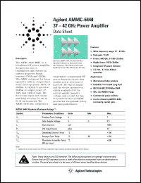 Click here to download AMMC-6440 Datasheet