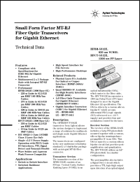 Click here to download HFBR-5912E Datasheet