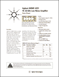 Click here to download AMMC-6231 Datasheet