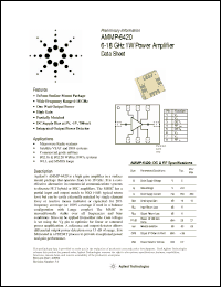 Click here to download AMMP-6420 Datasheet