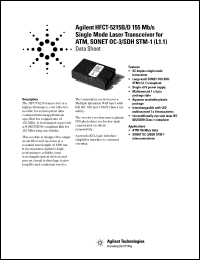 Click here to download HFCT-5215B Datasheet