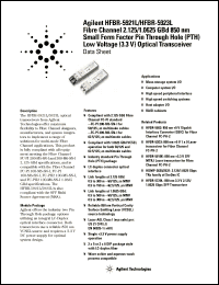 Click here to download HFBR-5923L Datasheet