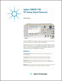 Click here to download E8663D Datasheet