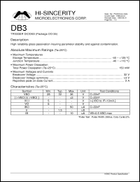 Click here to download DB3 Datasheet