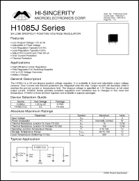Click here to download H1085J Datasheet