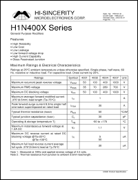 Click here to download H1N4004 Datasheet