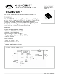 Click here to download H34063 Datasheet