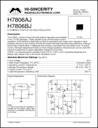 Click here to download H7806AJ Datasheet