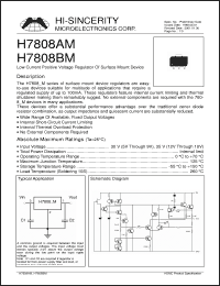 Click here to download H7808AM Datasheet