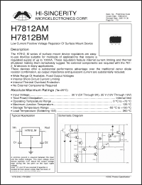 Click here to download H7812AM Datasheet