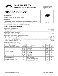 Click here to download HBAT54 Datasheet