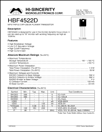 Click here to download HBF4522D Datasheet