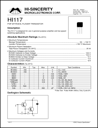 Click here to download HI117 Datasheet