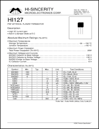 Click here to download HI127 Datasheet