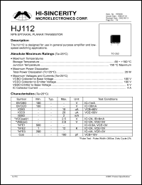 Click here to download HJ112 Datasheet