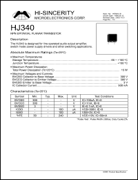 Click here to download HJ340 Datasheet
