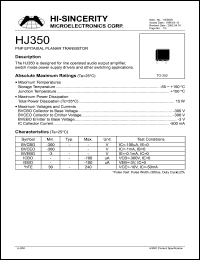 Click here to download HJ350 Datasheet