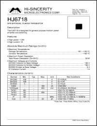 Click here to download HJ6718 Datasheet
