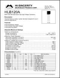 Click here to download HLB120 Datasheet