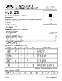 Click here to download HLB123I Datasheet
