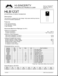 Click here to download HLB123T Datasheet