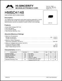 Click here to download HMBD4148 Datasheet
