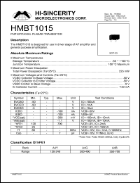 Click here to download HMBT1015 Datasheet