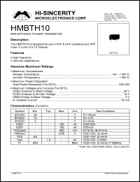 Click here to download HMBTH10 Datasheet