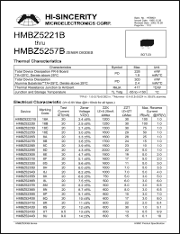 Click here to download HMBZ5254B Datasheet