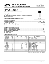 Click here to download HMJE2955 Datasheet