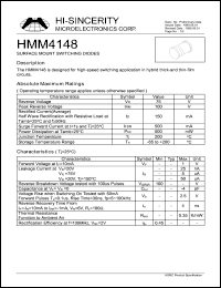 Click here to download HMM4148 Datasheet
