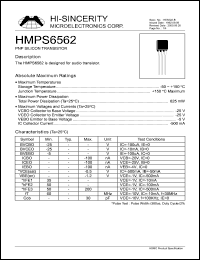 Click here to download HMPS6562 Datasheet