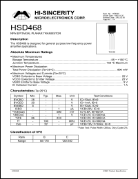 Click here to download HSD468 Datasheet