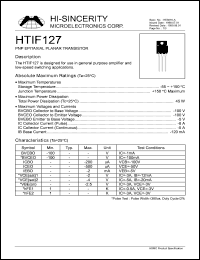 Click here to download HTIF127 Datasheet